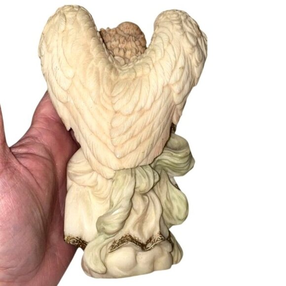 Vintage Seraphim Classics Cymbeline Peacemaker Angel With Harp 1993 67091 - Picture 5 of 5